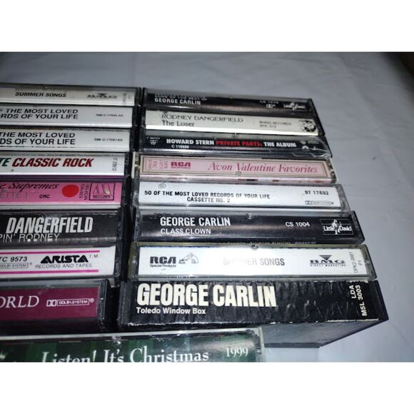Lot of 17 Various Cassette Tapes Holiday Stand Up Comedy Easy Listening - Picture 5 of 6